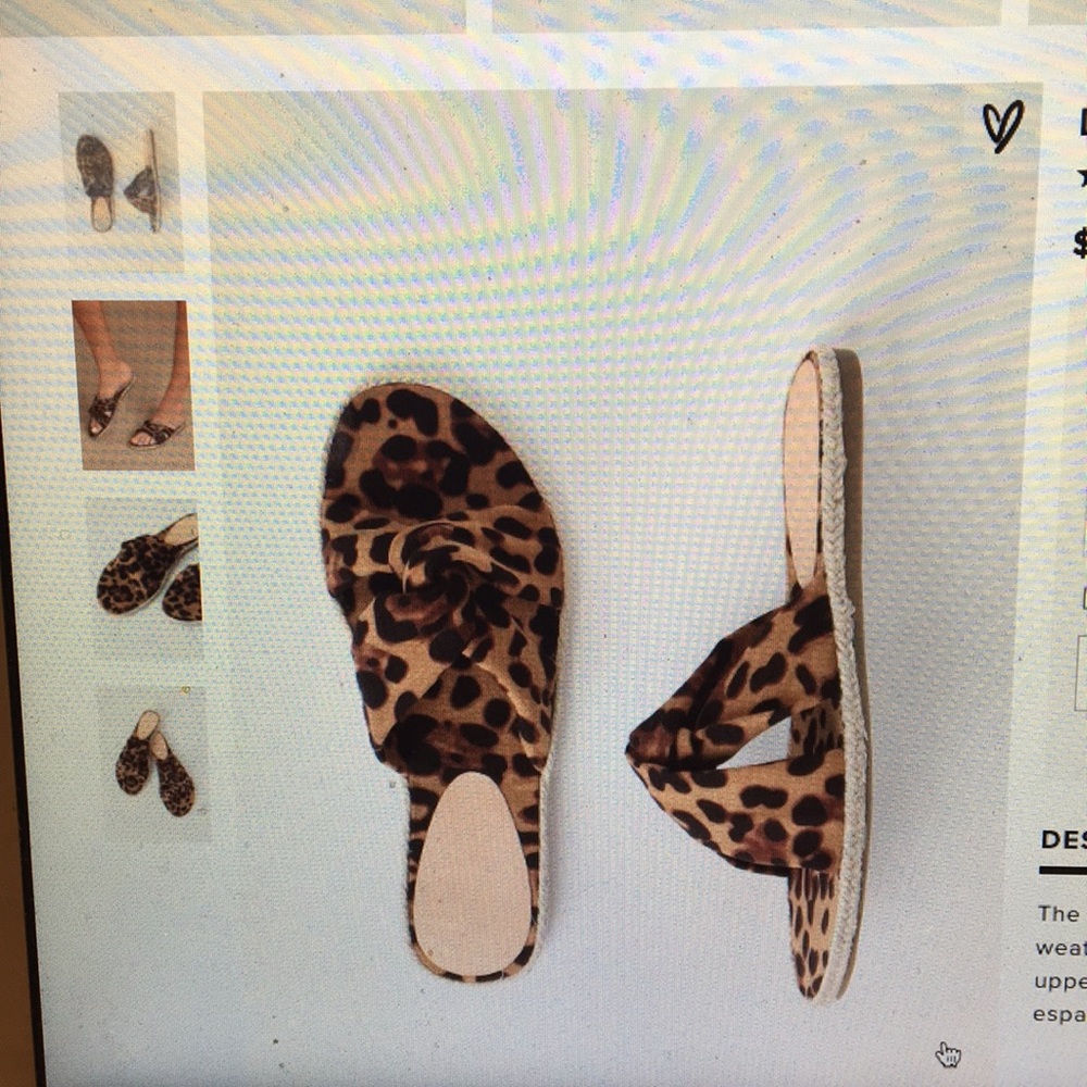 Leopard animal print sandals from LuLu’s
